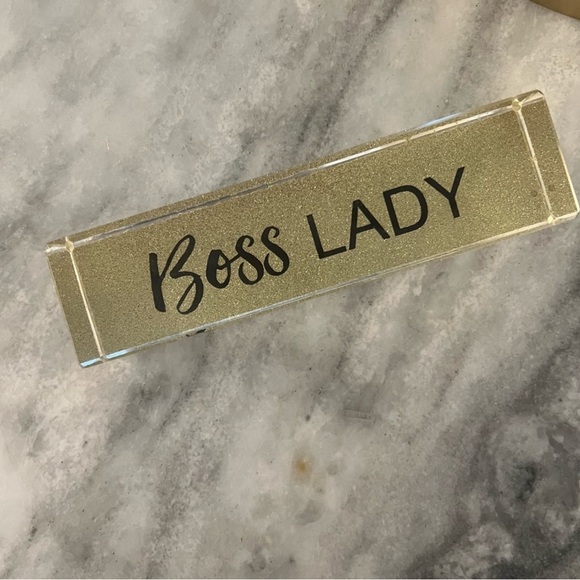 New Boss Lady Plaque - Picture 5 of 7